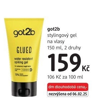 Gel na vlasy Got2b Schwarzkopf