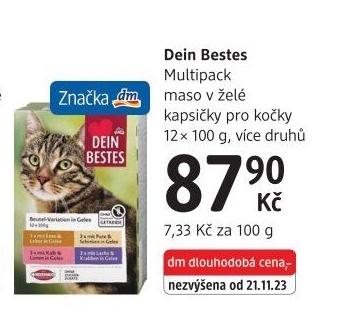 Kapsičky pro kočky Dein Bestes