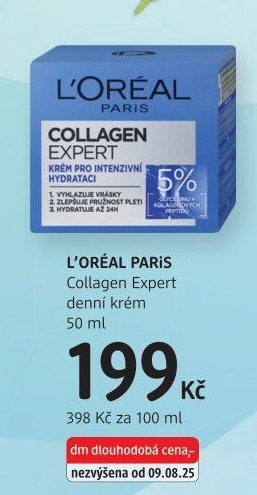Pleťový krém Collagen Expert L'