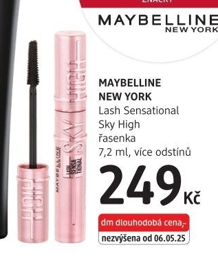 Řasenka Lash Sensational Sky High Maybelline