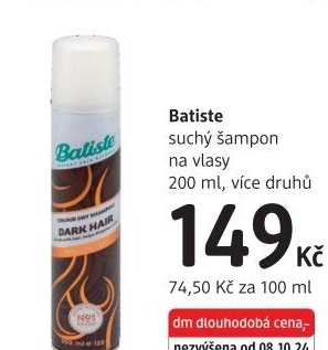 Šampon suchý Batiste