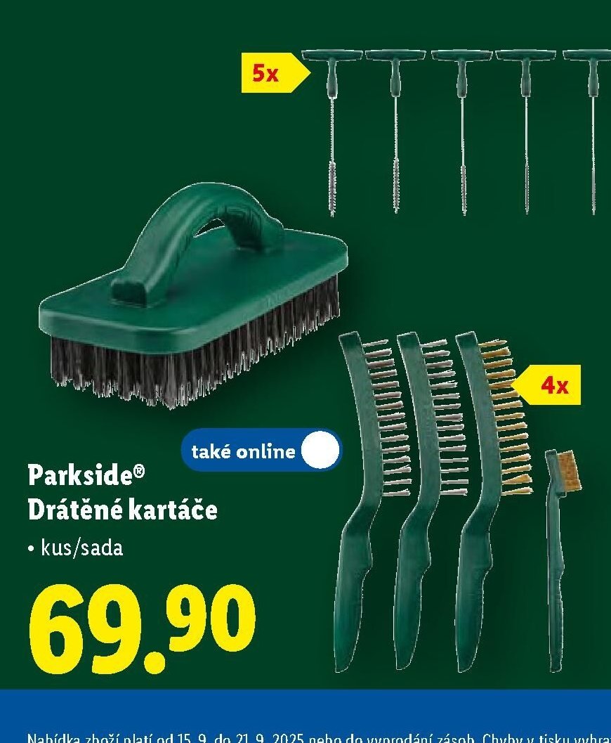 Parkside Drátěné kartáče