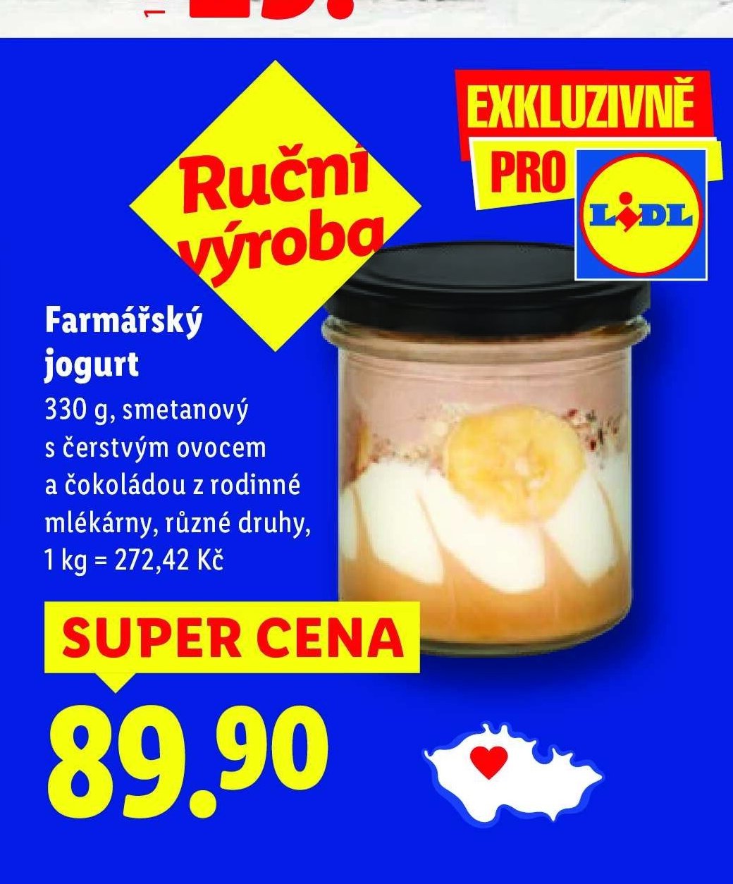 Farmářský jogurt