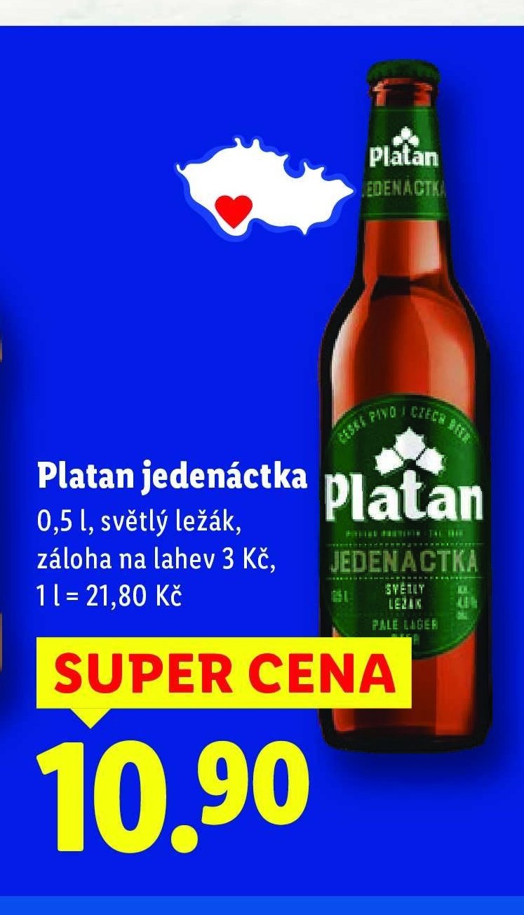 Platan jedenáctka