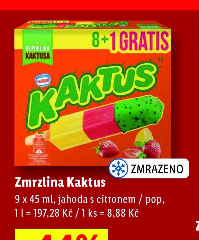 Zmrzlina Kaktus