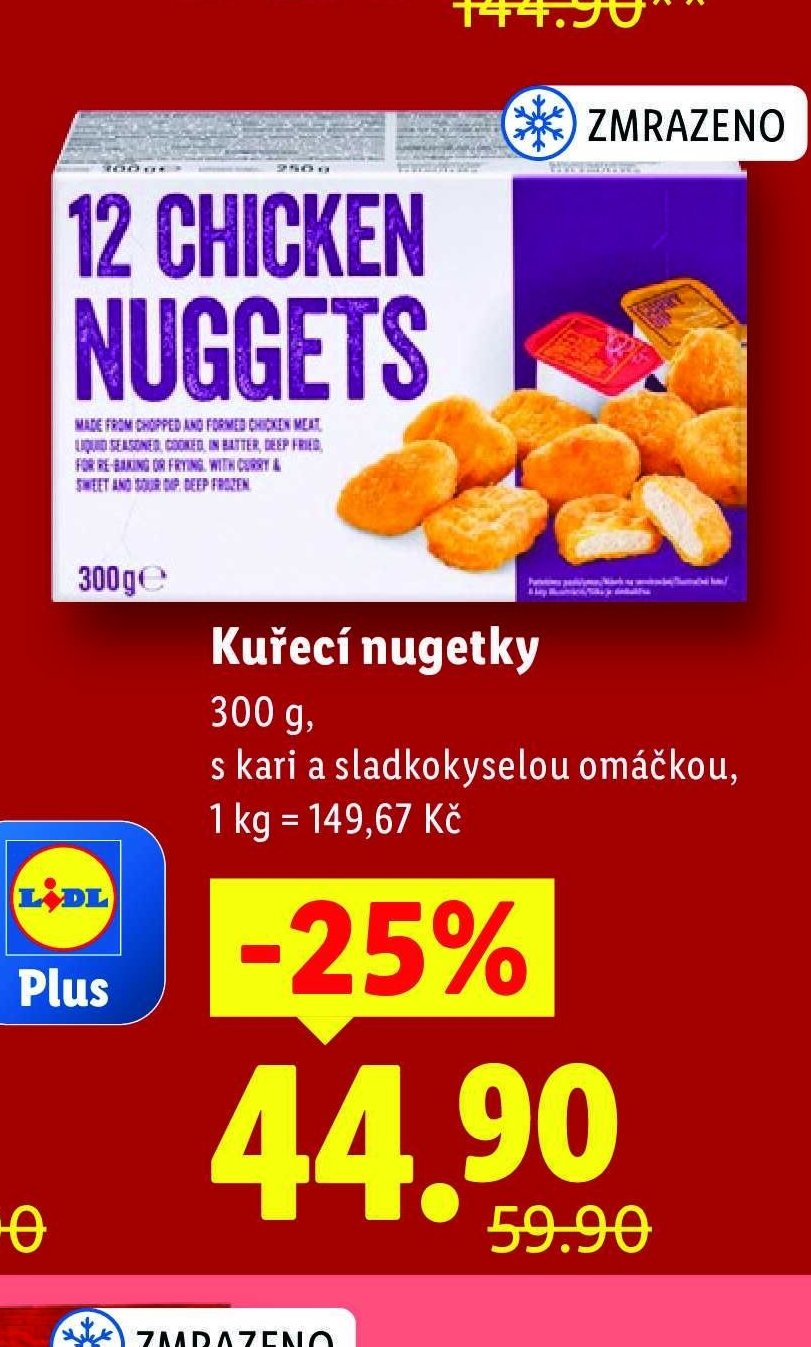 Kuřecí nugetky