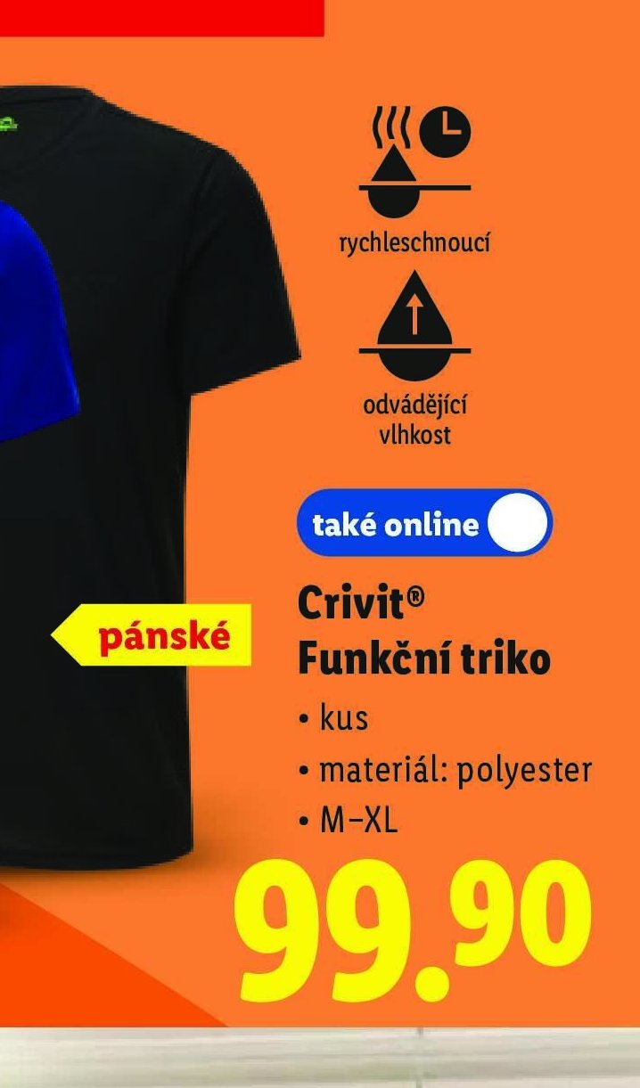 Crivit Funkční triko