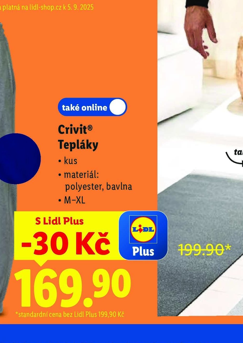 Crivit Tepláky