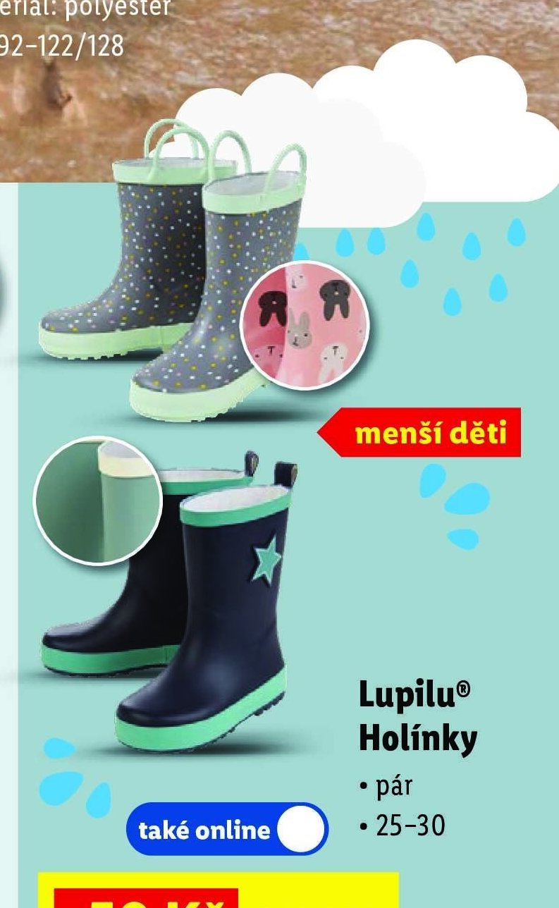 Lupilu Holínky