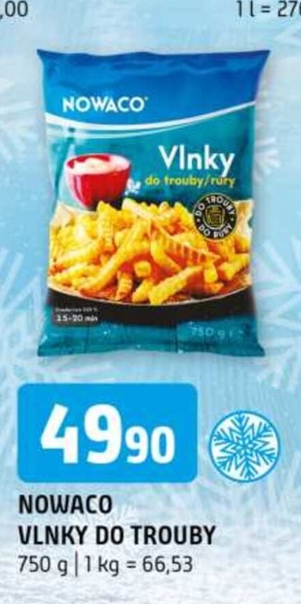 Nowaco Vlnky do trouby