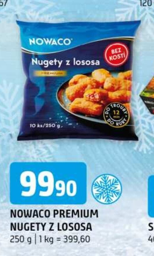 Nowaco Premium Nugety z lososa