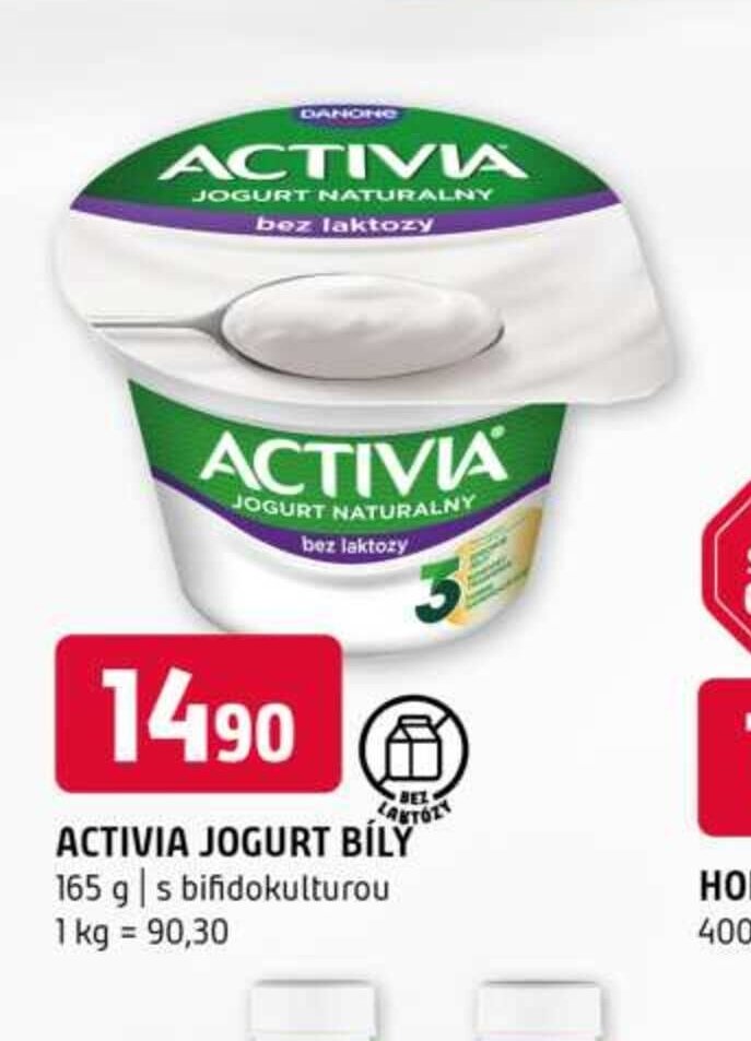 ACTIVIA JOGURT BÍLÝ
