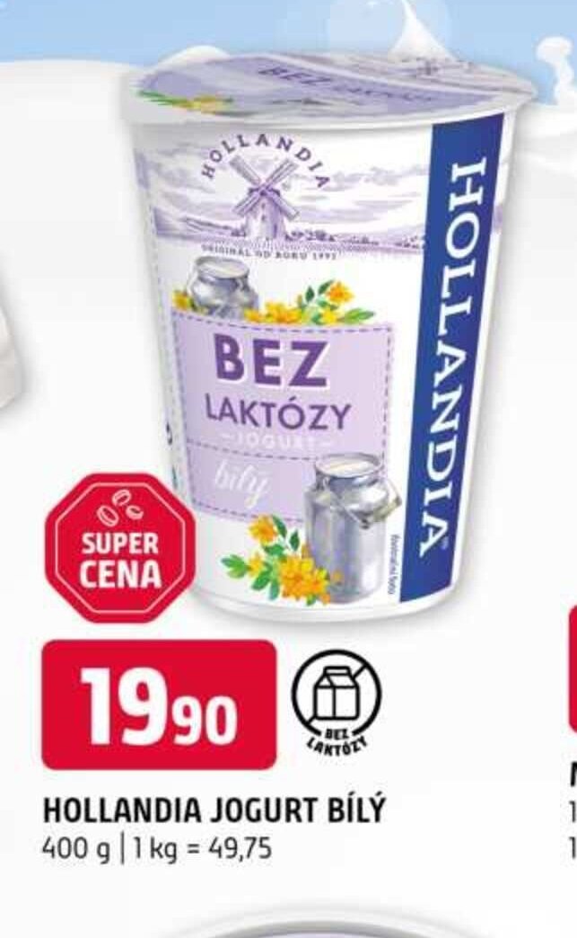 HOLLANDIA JOGURT BÍLÝ