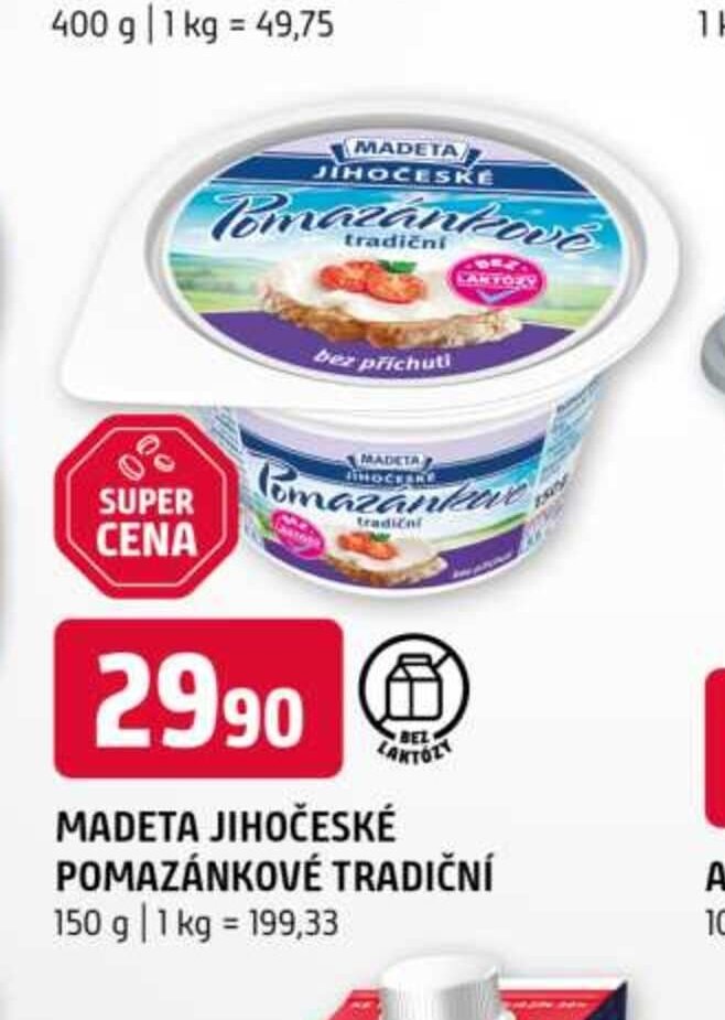 MADETA JIHOČESKÉ POMAZÁNKOVÉ TRADIČNÍ