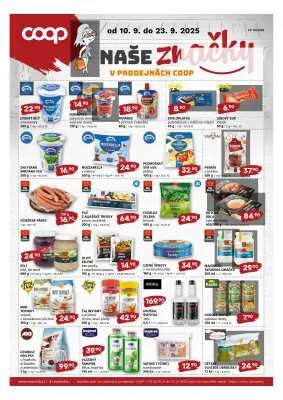akční leták COOP 10.9.2025-23.9.2025