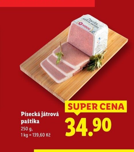 Písecká játrová paštika