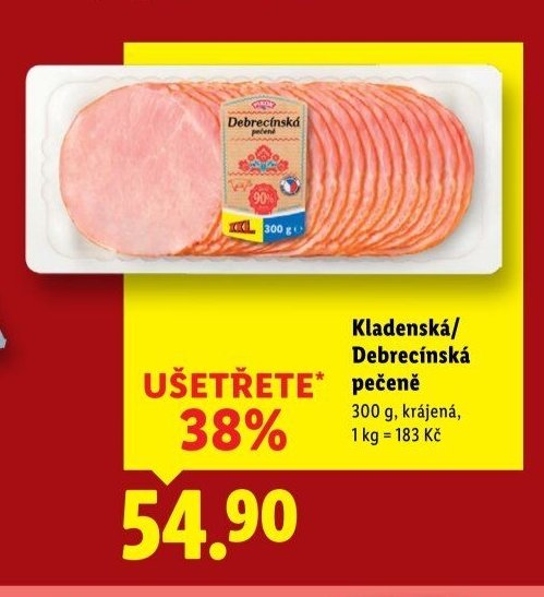 Kladenská/Debrecínská pečeně