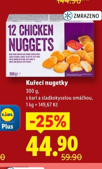 Kuřecí nugetky