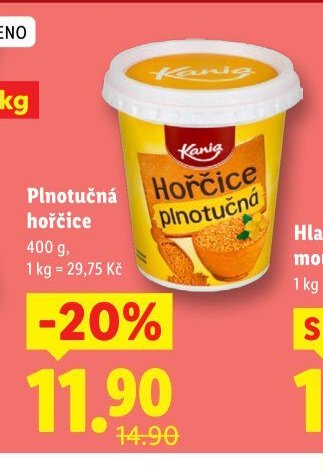 Plnotučná hořčice