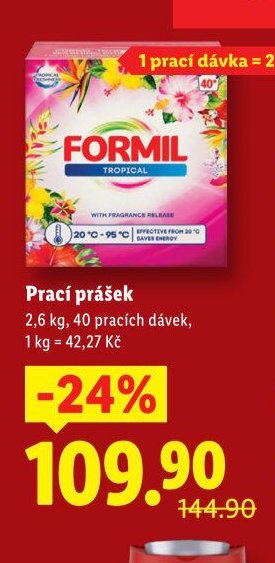 Formil Tropical prací prášek