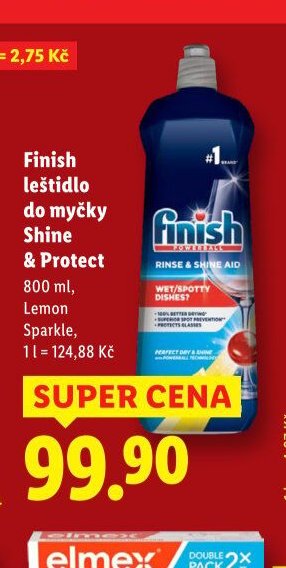 Finish leštidlo do myčky Shine & Protect