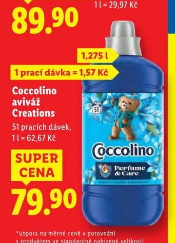 Coccolino aviváž Creations