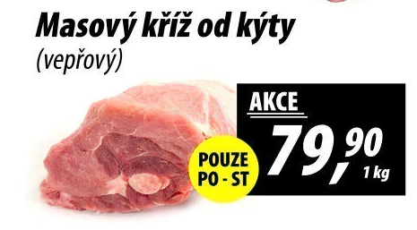 Masový kříž od kýty vepřový