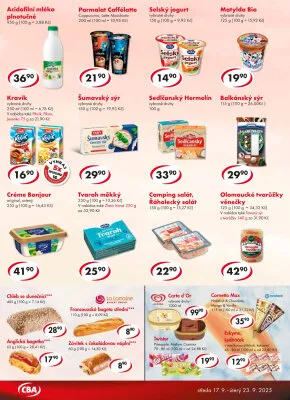 akční leták CBA 17.9.2025-23.9.2025