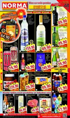 akční leták Norma 15.9.2025-21.9.2025