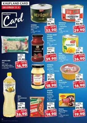 akční leták Kaufland 17.9.2025-23.9.2025