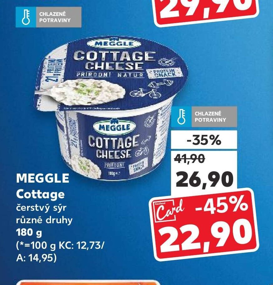 MEGGLE Cottage čerstvý sýr - Kaufland akcniletaky.com