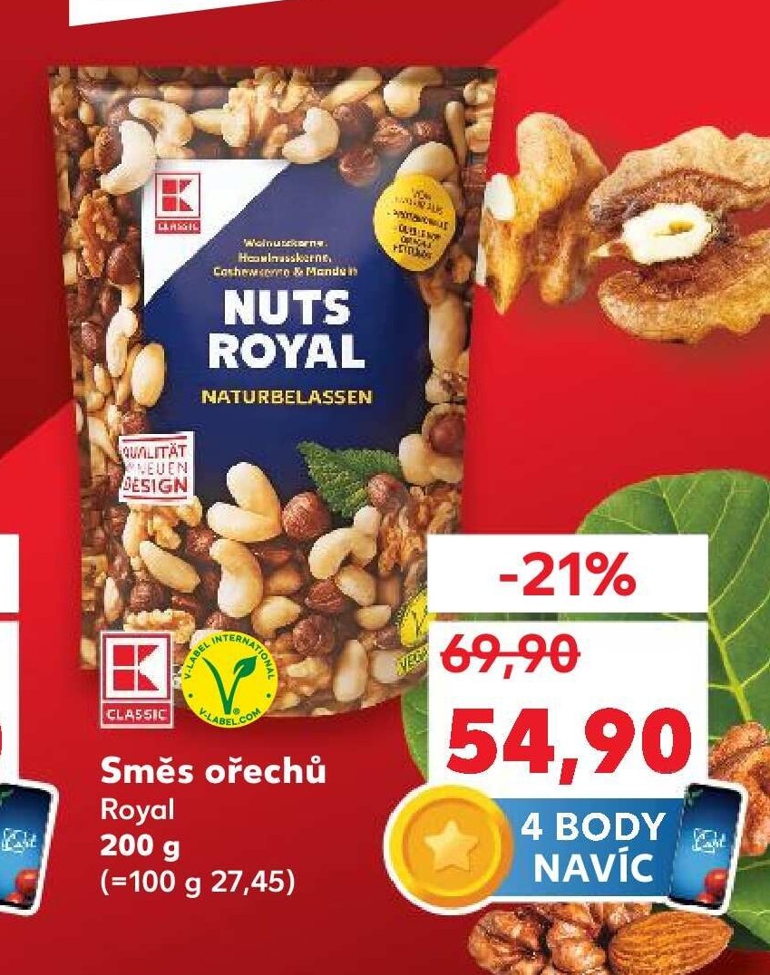 K-Classic Směs ořechů Royal