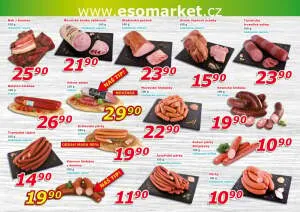 akční leták ESO MARKET 17.9.2025-28.9.2025