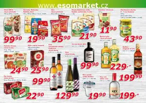akční leták ESO MARKET 17.9.2025-28.9.2025
