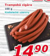 Cigáro trampské Kostelecké uzeniny