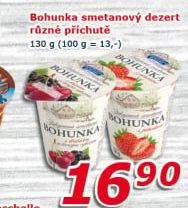 Dezert Bohunka Bohušovická mlékárna