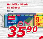 Houbičky na nádobí Rainbow Vileda