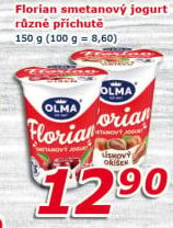 Jogurt smetanový Florian Olma