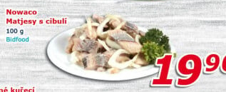 Matjesy s cibulí Nowaco