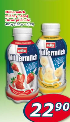 Nápoj mléčný Müllermilch Müller