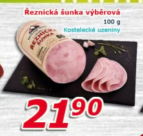 Šunka Řeznická výběrová Kostelecké uzeniny