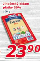 Sýr Eidam Jihočeský 30% Madeta