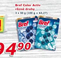 WC blok tuhý Color Aktiv Bref