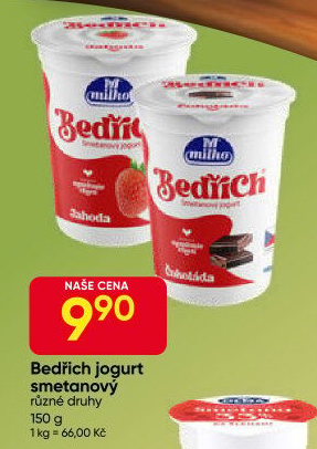Jogurt Bedřich smetanový ochucený Milko