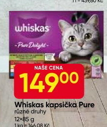 Kapsičky pro kočky Pure Delight Whiskas