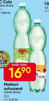 Ochucená voda Mattoni