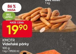 Párky vídeňské Kmotr