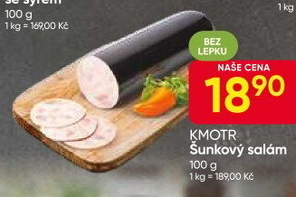 Salám šunkový Kmotr
