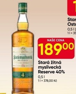 Stará žitná myslivecká Reservé