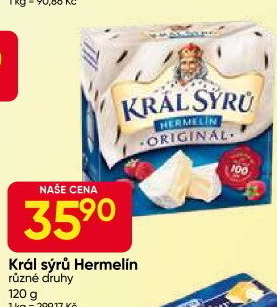 Sýr Hermelín Král sýrů